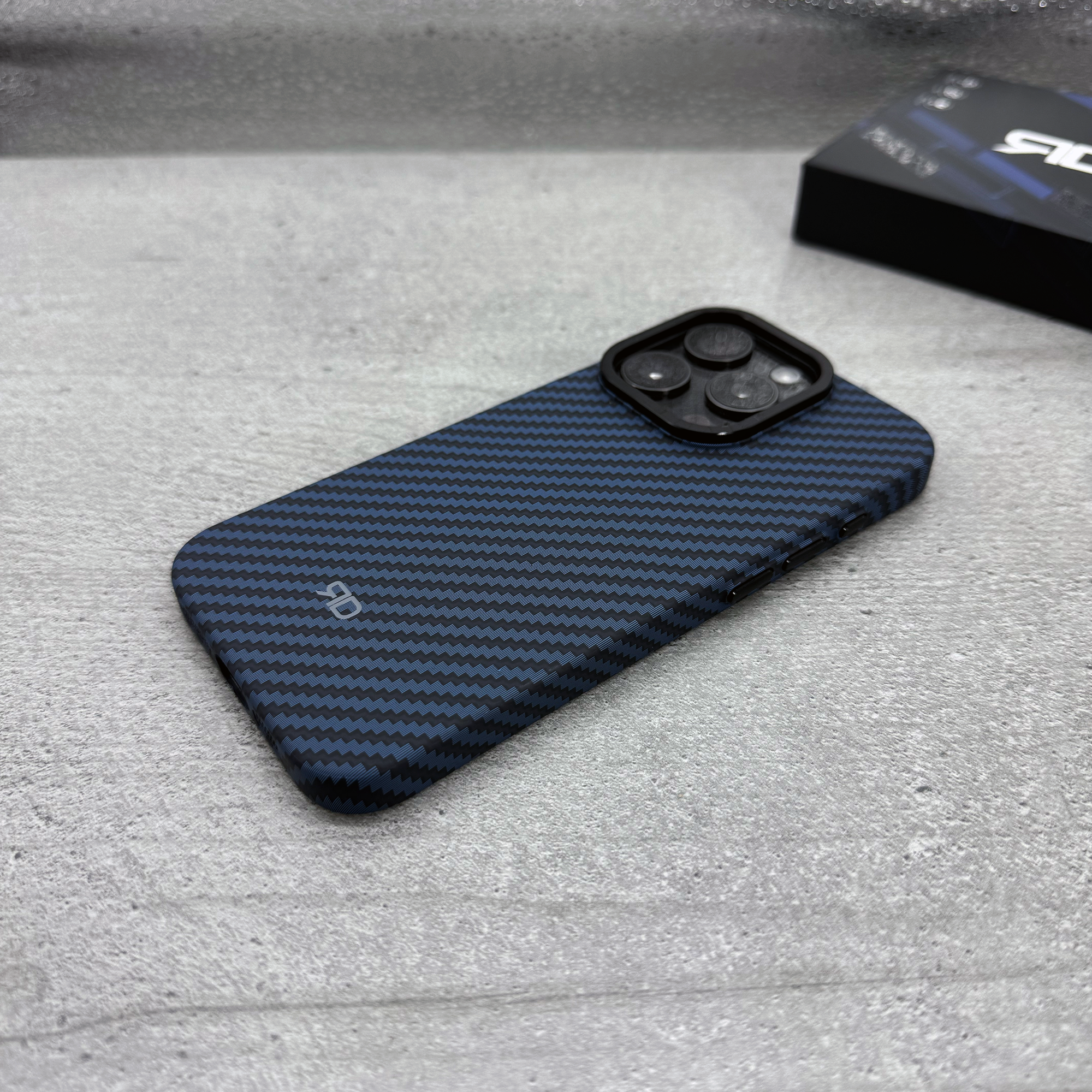 RD Carbon Fiber Case V3 (BLUE)