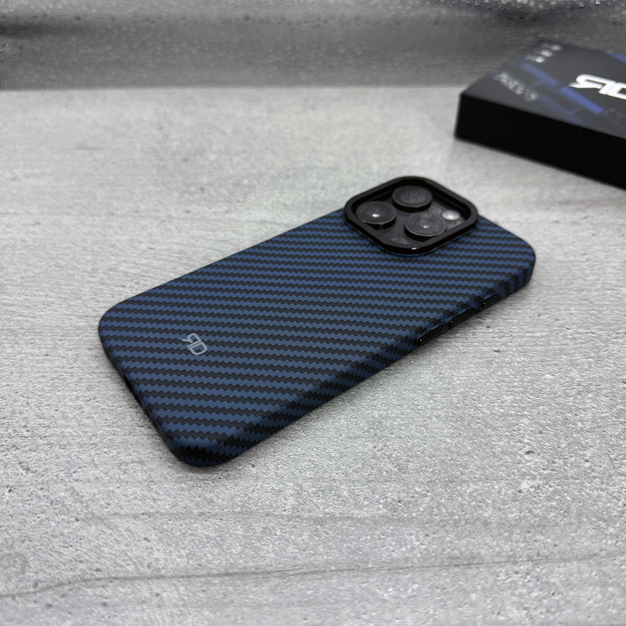 RD Carbon Fiber Case V3 (BLUE) LIMITED EDITION